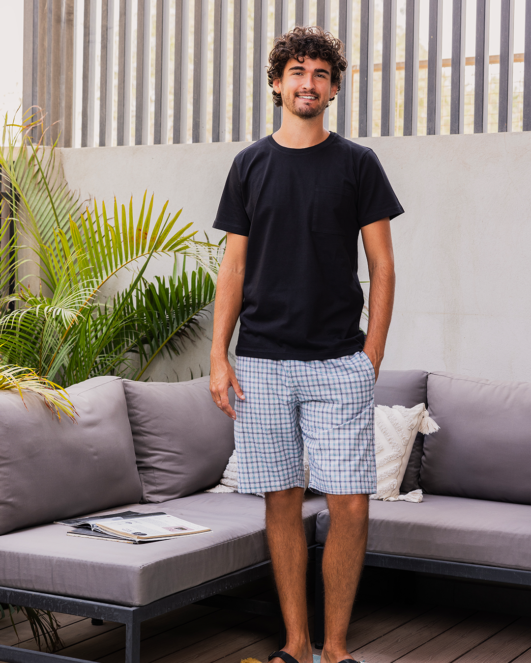 Short de pyjama pour hommes