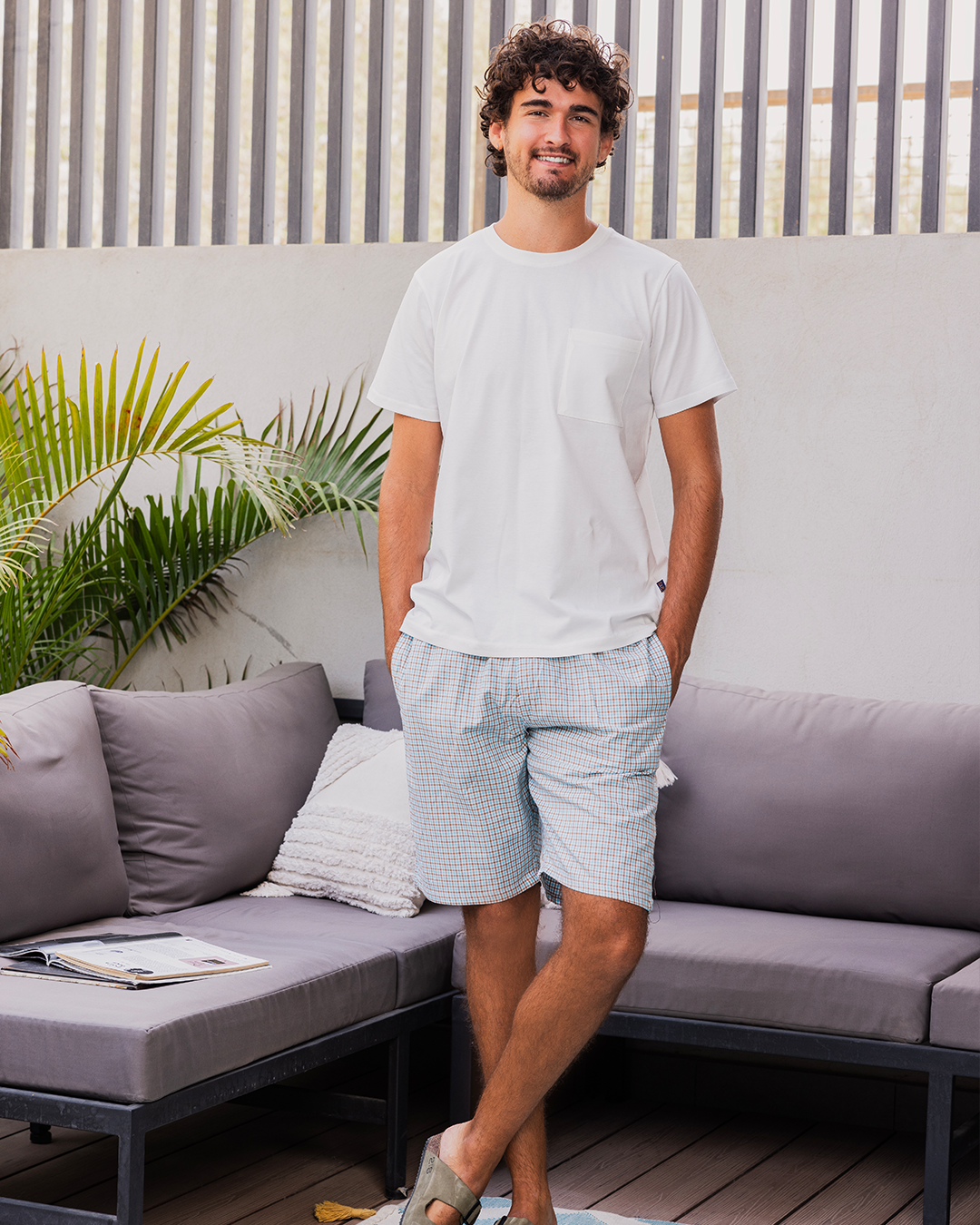 Short de pyjama pour hommes