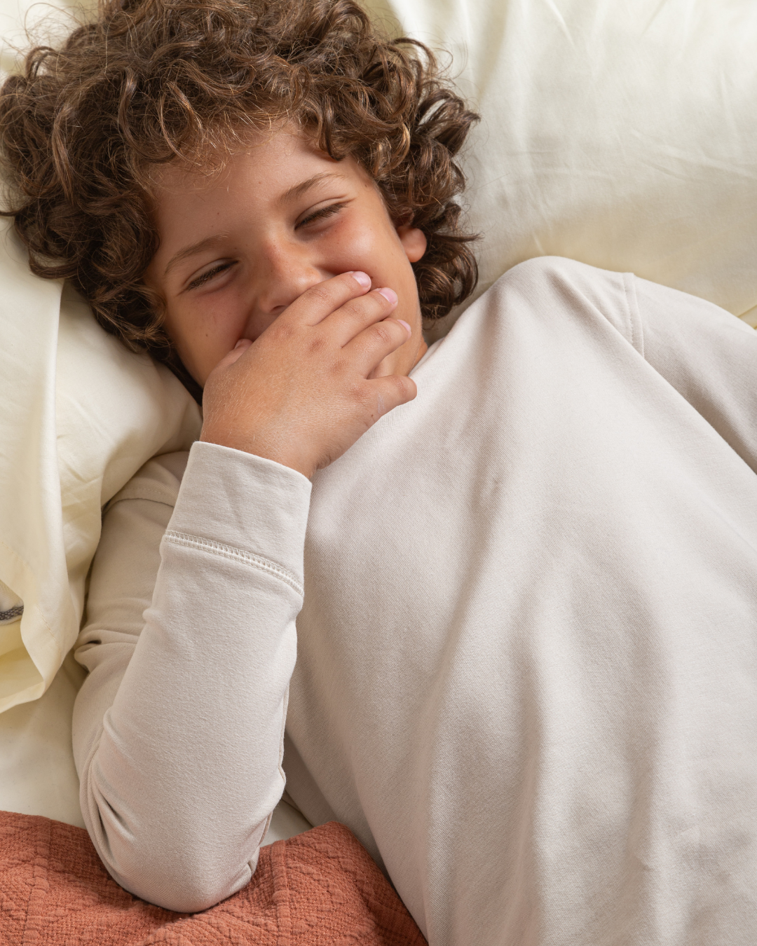 Maillot de corps pour réchauffer mes enfants