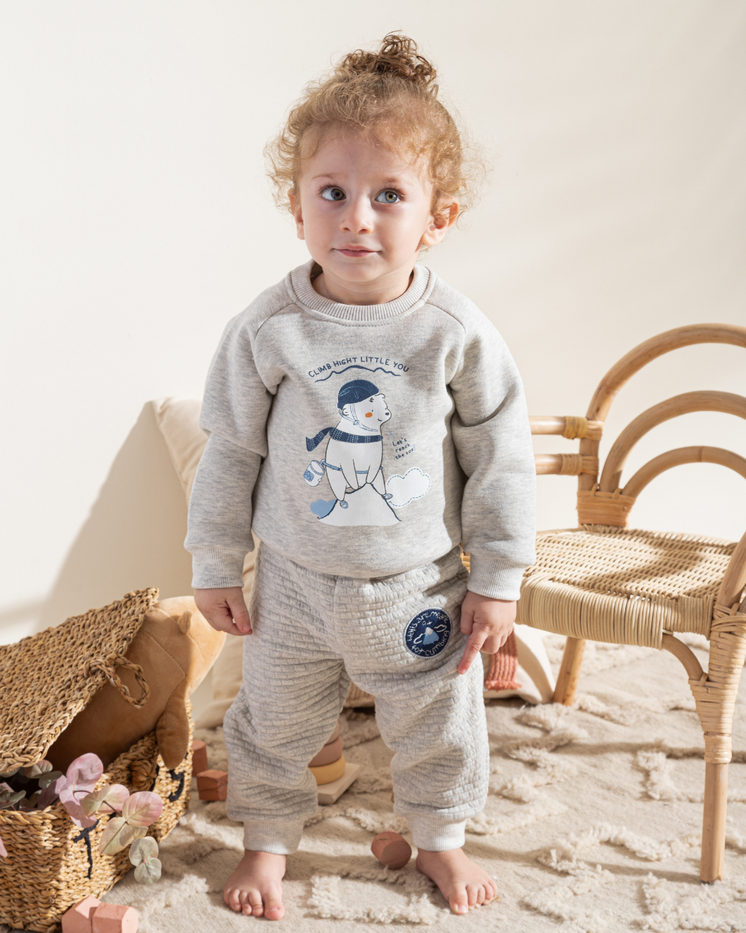 Pyjama garçons Climb Hight Milton * capotonette jacquard