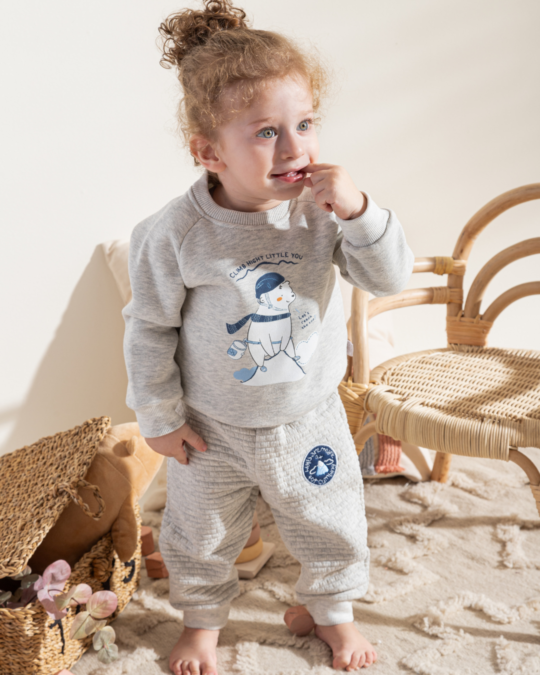 Pyjama garçons Climb Hight Milton * capotonette jacquard