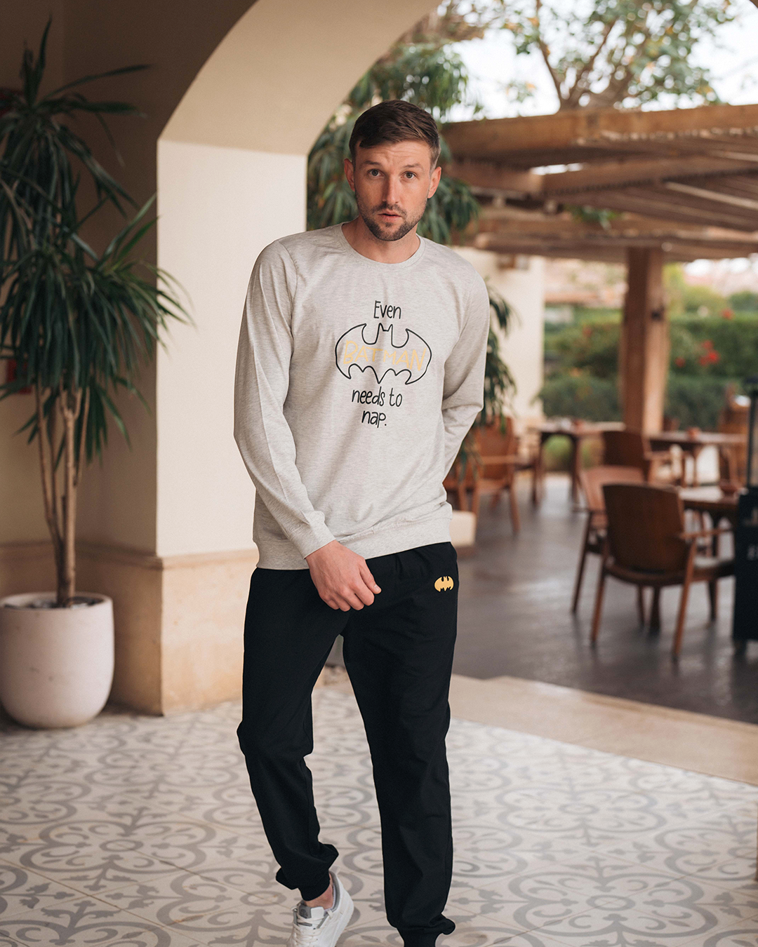 Batman a besoin de faire une siestePyjama manches longues homme