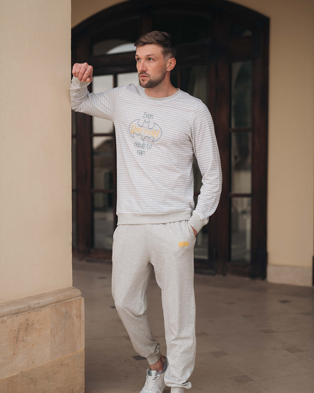 Batman a besoin de faire une siestePyjama manches longues homme