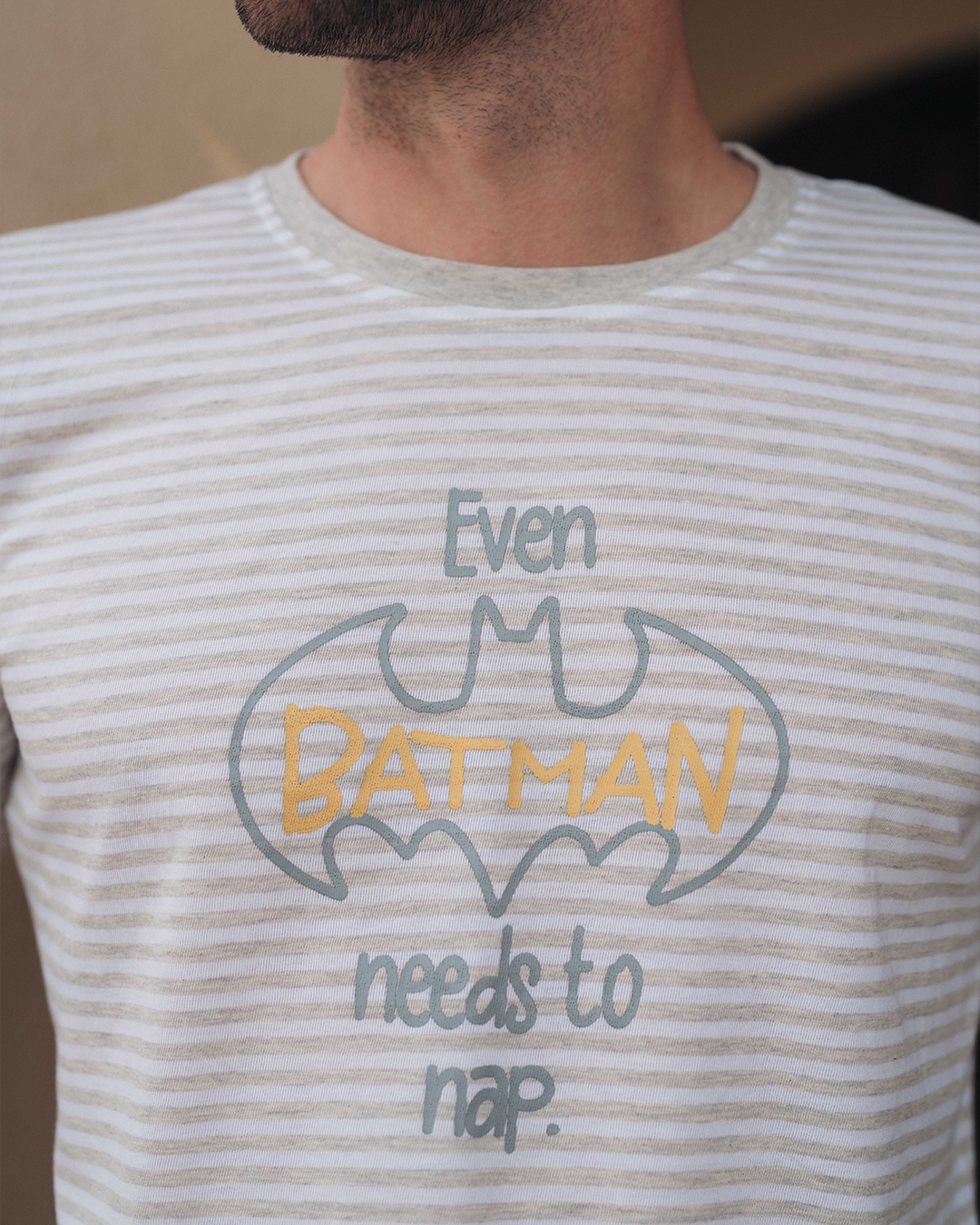 Batman a besoin de faire une siestePyjama manches longues homme