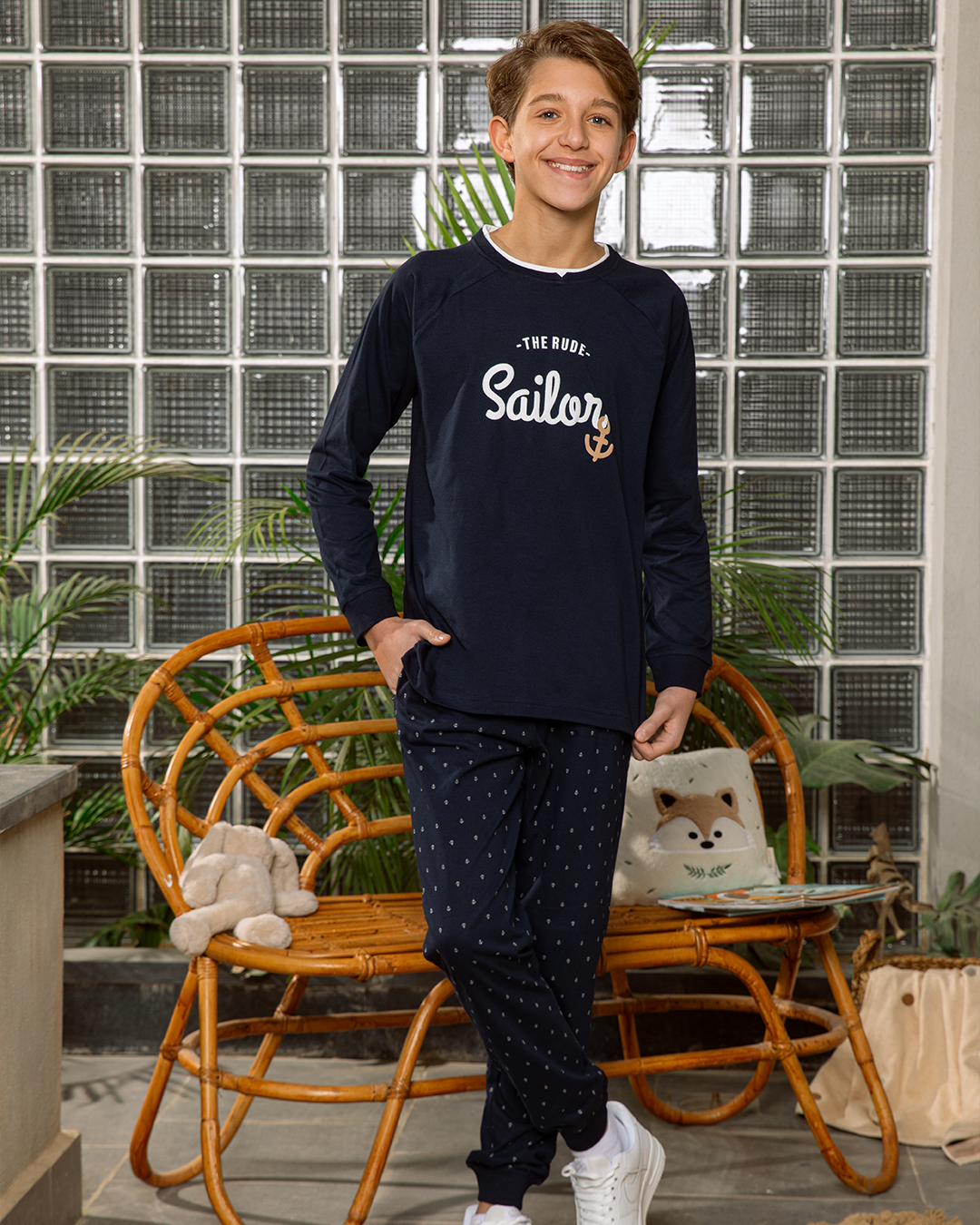 Pyjama raglan Sailor Olay