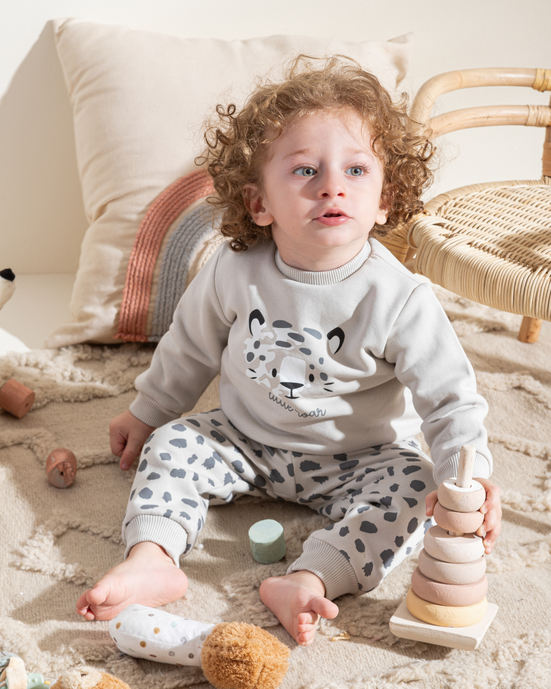 petit rugissement mon pyjama garçons