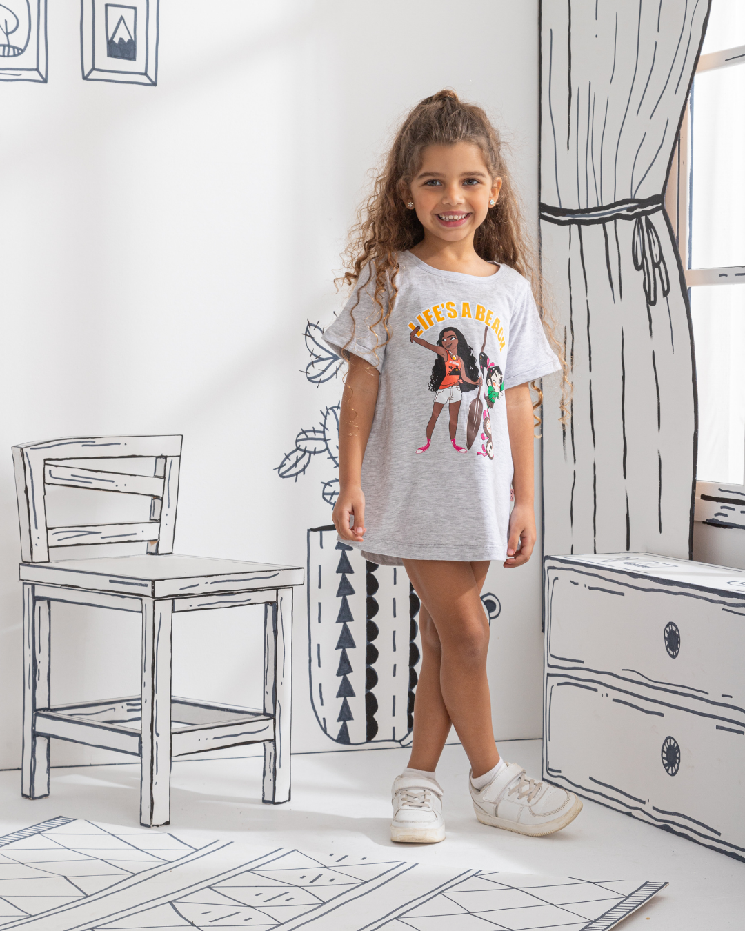 Lifs A Beach Chemise de nuit Disney pour bébé fille