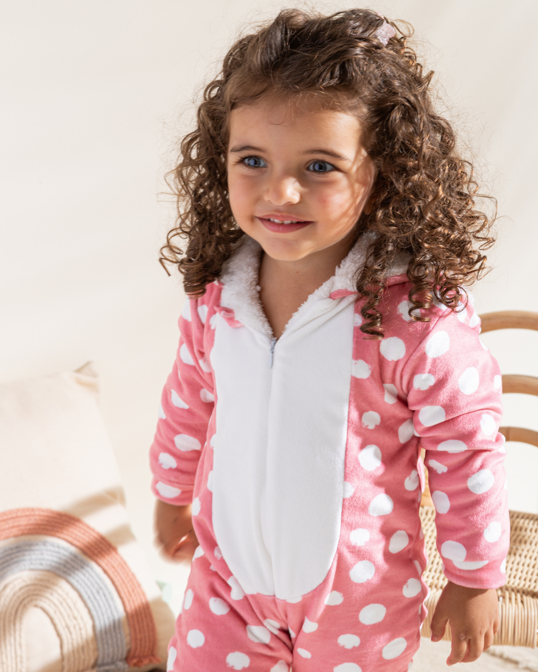 Body bébé fille, tout doux, peluche, doublé fourrure