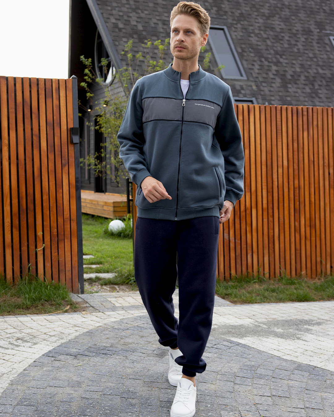 Pyjama homme température sous zéro avec fermeture éclair Milton* et imperméable