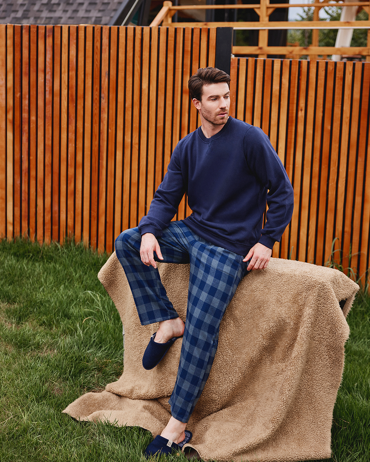 Pyjama homme uni Milton * Viella Caro