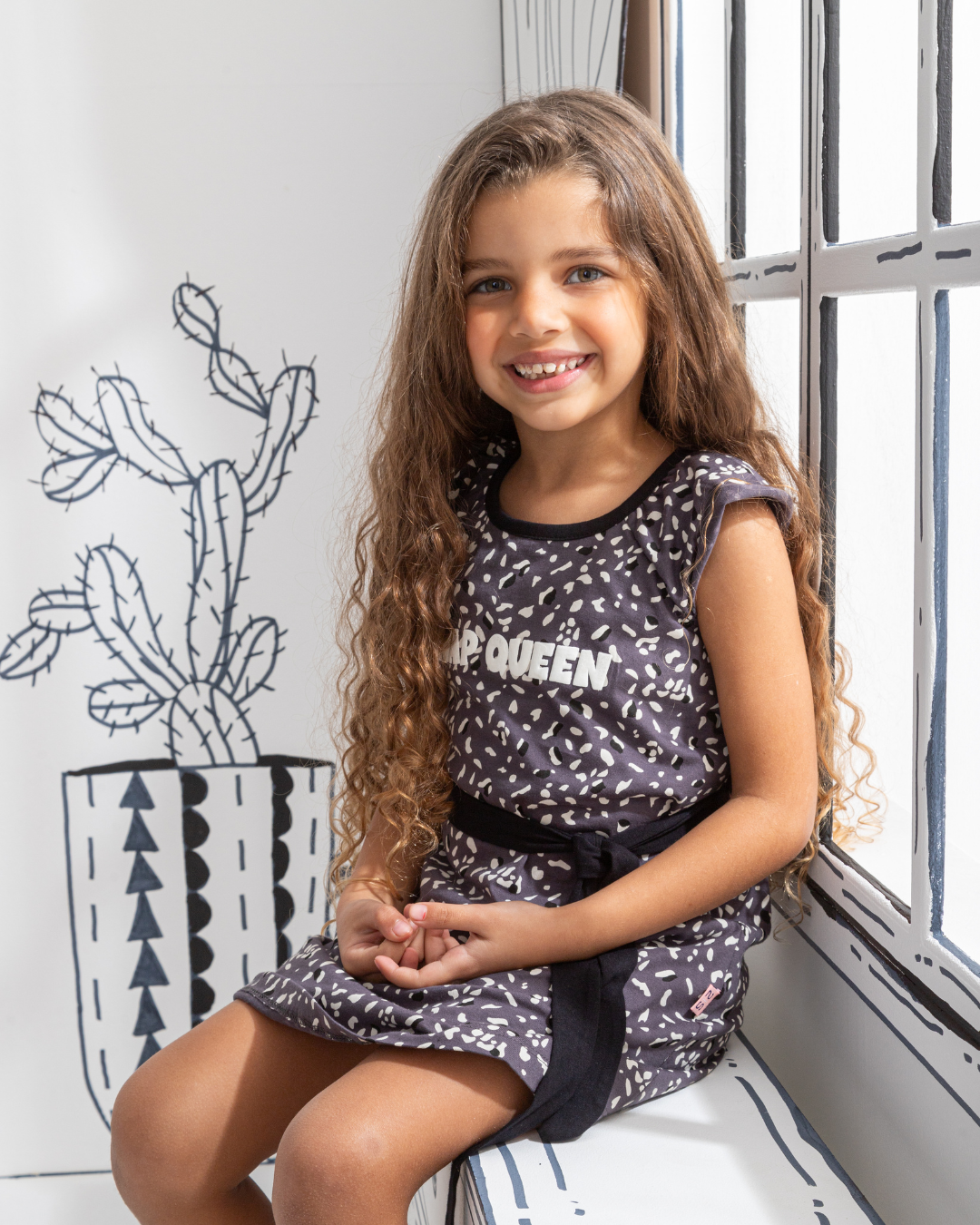 Nap Queen Chemise de nuit imprimée pour bébé fille