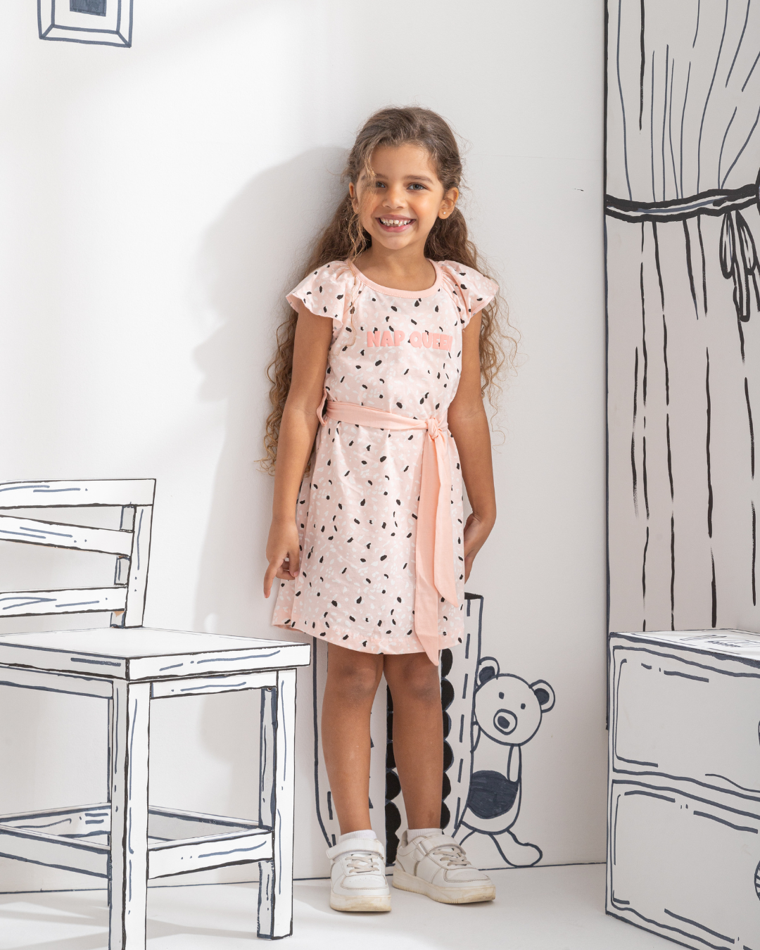Nap Queen Chemise de nuit imprimée pour bébé fille