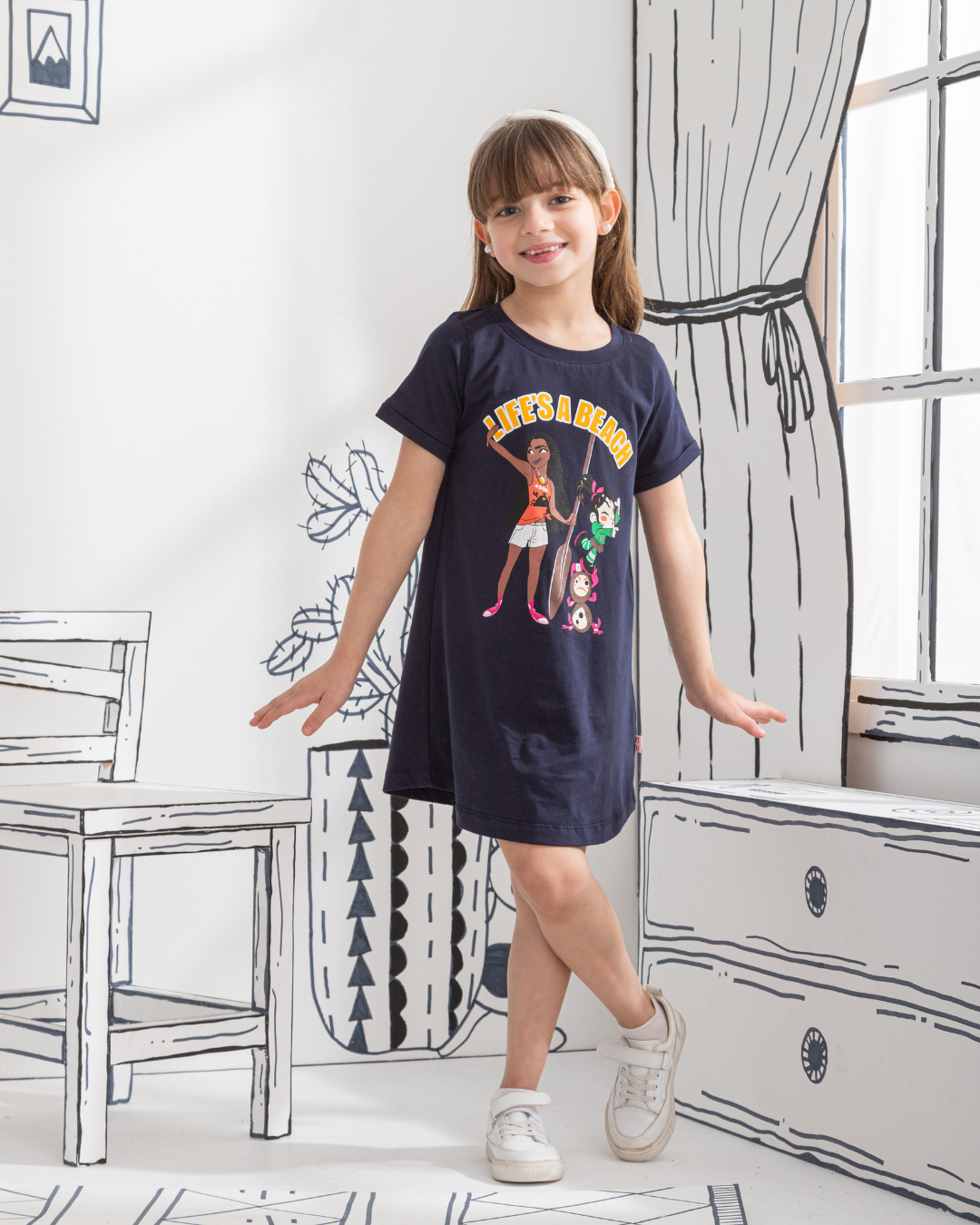 Lifs A Beach Chemise de nuit Disney pour bébé fille