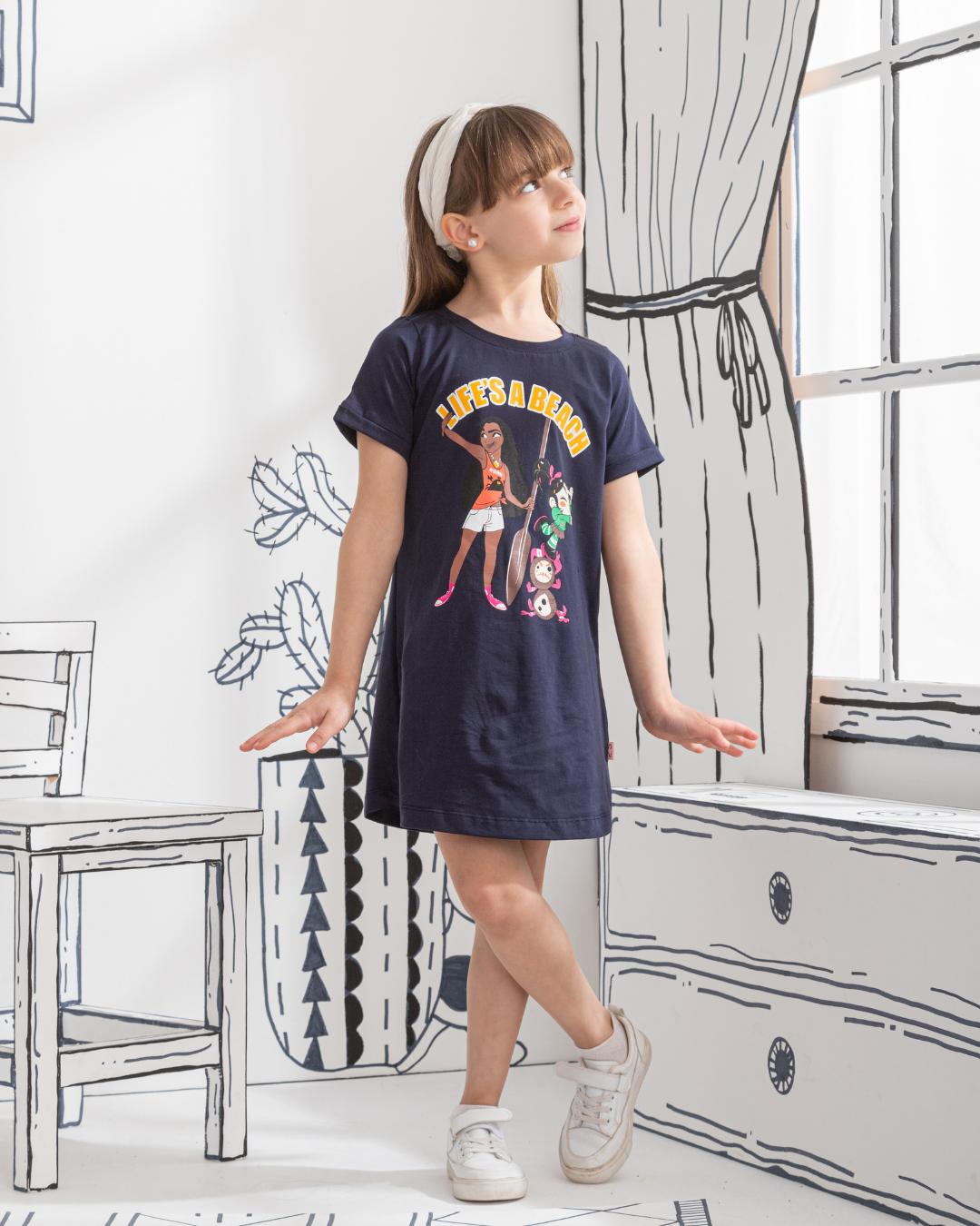 Lifs A Beach Chemise de nuit Disney pour bébé fille