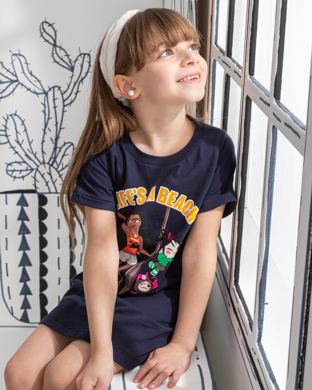 Lifs A Beach Chemise de nuit Disney pour bébé fille