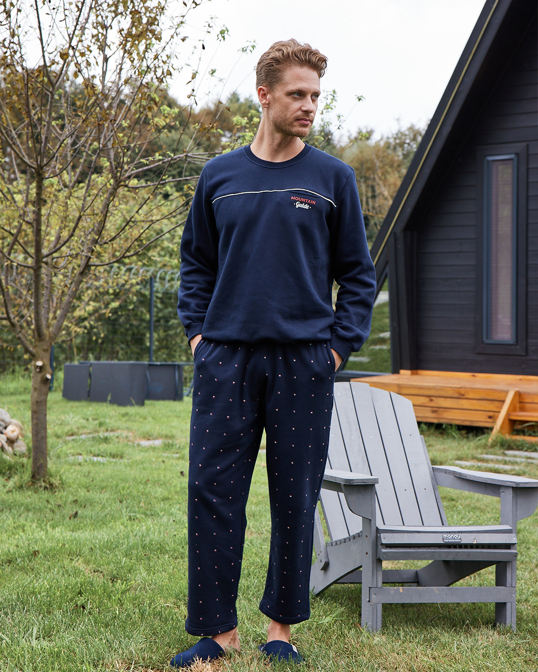 Mountain Guide Milton Pyjama à manches longues pour homme