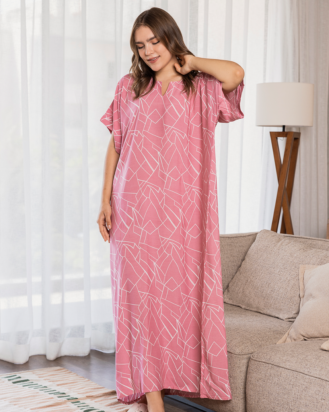 Chemise en viscose texturée, manches mi-longues 115